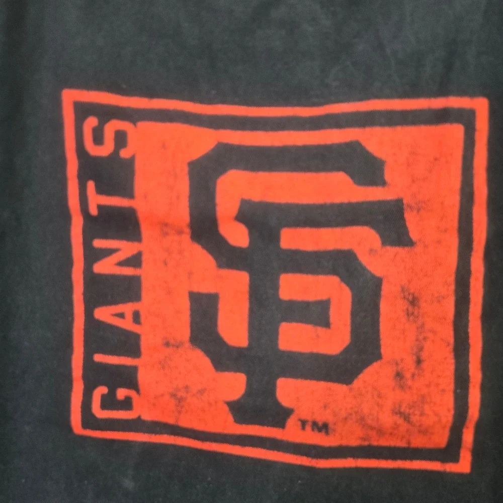 Kikkoman SF Giants Apron San Francisco Baseball One Size Black Red Logo BBQ Chef
